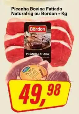 Rede Supermarket Picanha Bovina Fatiada Naturafrig ou Bordon oferta