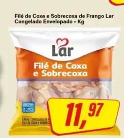 Rede Supermarket Filé de Coxa e Sobrecoxa de Frango Lar Congelado Envelopado oferta