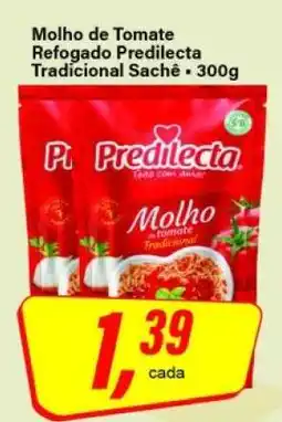 Rede Supermarket Molho de Tomate Refogado Predilecta Tradicional Sachê oferta