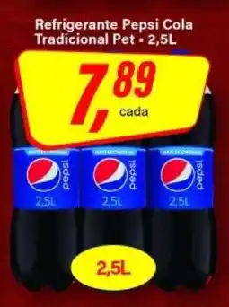 Rede Supermarket Refrigerante Pepsi Cola Tradicional Pet - 2,5L oferta