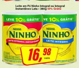 Rede Supermarket Leite em Pó Ninho Integral ou Integral Instantâneo Lata oferta
