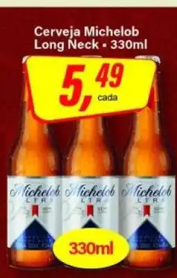 Rede Supermarket Cerveja Michelob Long Neck - 330ml oferta
