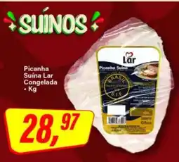 Rede Supermarket Picanha Suína Lar Congelada oferta