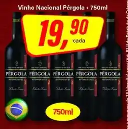 Rede Supermarket Vinho Nacional Pérgola - 750ml oferta