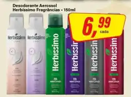 Rede Supermarket Desodorante Aerossol Herbíssimo Fragrâncias oferta