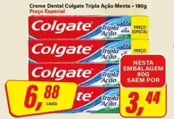 Rede Supermarket Creme Dental Colgate Tripla Ação Menta oferta