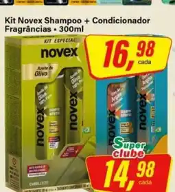 Rede Supermarket Kit Novex Shampoo + Condicionador Fragrâncias oferta
