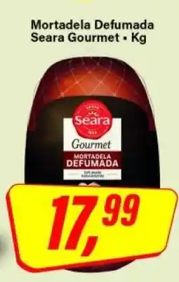Rede Supermarket Mortadela Defumada Seara Gourmet oferta
