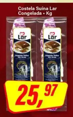 Rede Supermarket Costela Suína Lar oferta