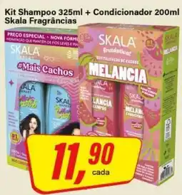 Rede Supermarket Kit Shampoo 325ml + Condicionador 200ml oferta