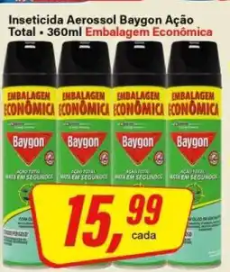 Rede Supermarket Inseticida Aerossol Baygon Ação Total oferta