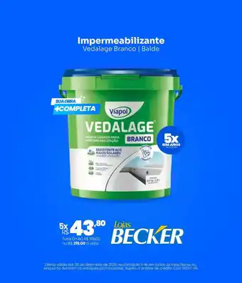 Impermeabilizante Vedalage Branco