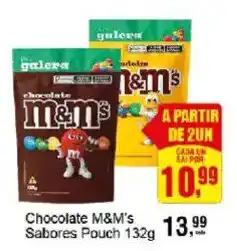Negreiros Chocolate m&m's Sabores Pouch oferta