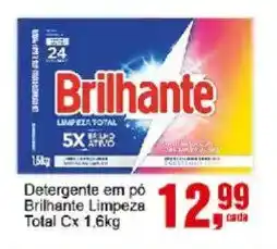 Negreiros Detergente em pó Brilhante Limpeza Total oferta