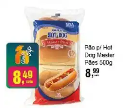Negreiros Pão p/ Hot Dog Master oferta