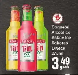 Negreiros Coquetel Alcoólico Askov Ice Sabores L/Neck oferta