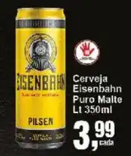 Negreiros Cerveja Eisenbahn Puro Malte oferta