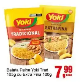 Negreiros Batata Palha Yoki Trad ou Extra Fina oferta