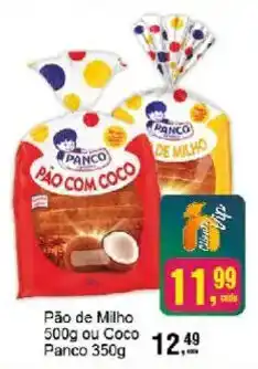 Negreiros Pão de Milho ou Coco Pancos oferta