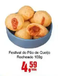 Negreiros Festival do Pão de Queijo Recheado oferta