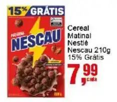 Negreiros Cereal Matinal Nestlé Nescau oferta
