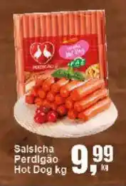 Negreiros Salsicha Perdigão Hot Dog oferta