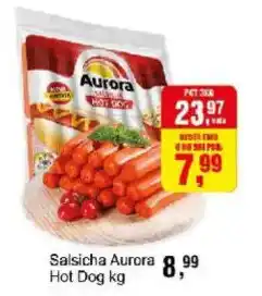 Negreiros Salsicha aurora hot dog oferta