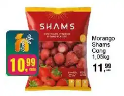 Negreiros Morango Shams oferta