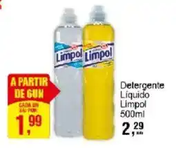 Negreiros Detergente Líquido Limpol oferta