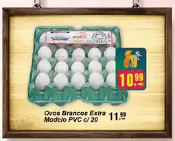 Negreiros Ovos Brancos Extra Modelo PVC oferta