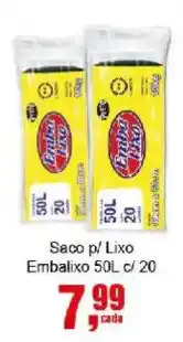Negreiros Saco p/ Lixo oferta