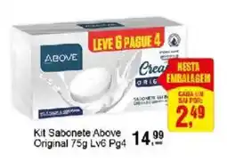 Negreiros Kit Sabonete Above Original oferta