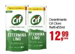 Negreiros Desinfetante Cif Cloro oferta