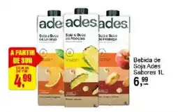 Negreiros Bebida de Soja Ades Sabores oferta
