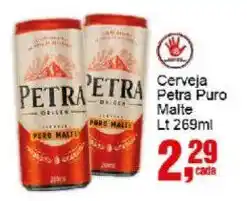 Negreiros Cerveja Petra Puro Malte oferta