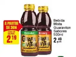 Negreiros Bebida mista guaraviton sabores oferta