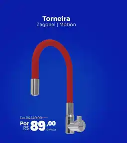 Lojas Becker Torneira Zagone | Motion oferta
