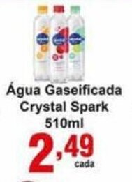 Rossi Supermercado Agua Gaseificada Crystal Spark 510ml oferta