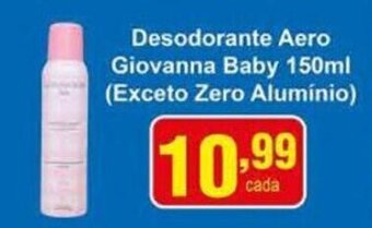 Rossi Supermercado Desodorante Aero Giovanna Baby 150ml oferta