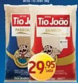 Supermercados Guanabara Arroz tio joão parboilizado oferta