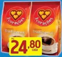 Supermercados Guanabara 3 corações tradicional oferta