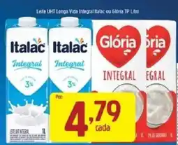 Supermercados Guanabara Leite uht longa vida integral italac ou glória tp litro oferta