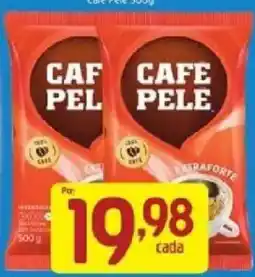 Supermercados Guanabara Cafe pele oferta