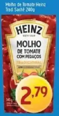 Supermercados Guanabara molho de tomate heinz trad. sachê oferta