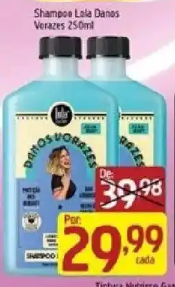 Supermercados Guanabara Shampoo lola danos vorazes oferta