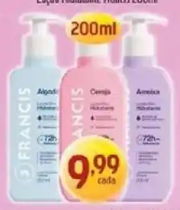 Supermercados Guanabara Eau de toilette francis oferta