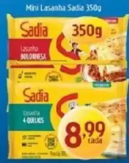 Supermercados Guanabara Mini Lasanha Sadia oferta