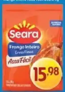 Supermercados Guanabara Frango inteiro ervas finas oferta