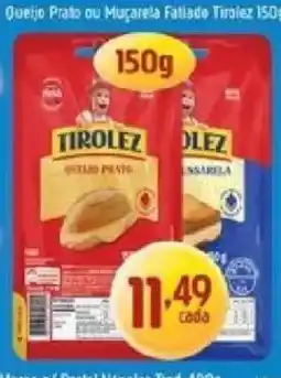 Supermercados Guanabara Queijo Prato ou Muçarela Fatiado oferta
