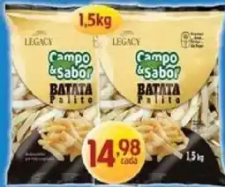 Supermercados Guanabara Campo & sabor batata palito oferta